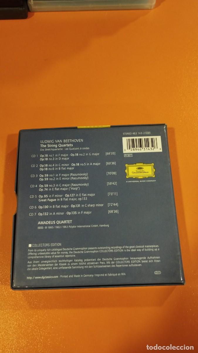 CDs de m&uacute;sica: Beethoven: The Strings Quartets CD de audio - Foto 2
