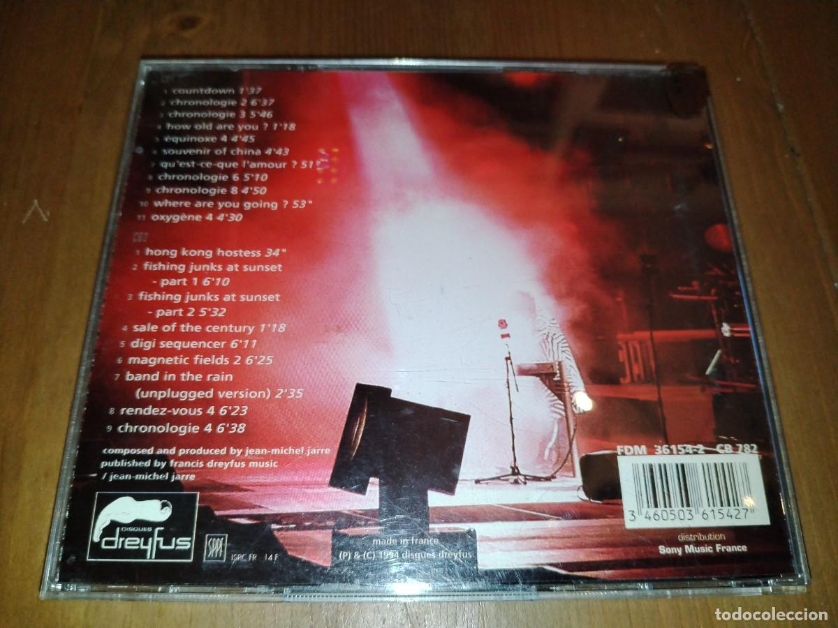 CDs de m&uacute;sica: Jarre -hong kong -doble cd - Foto 3