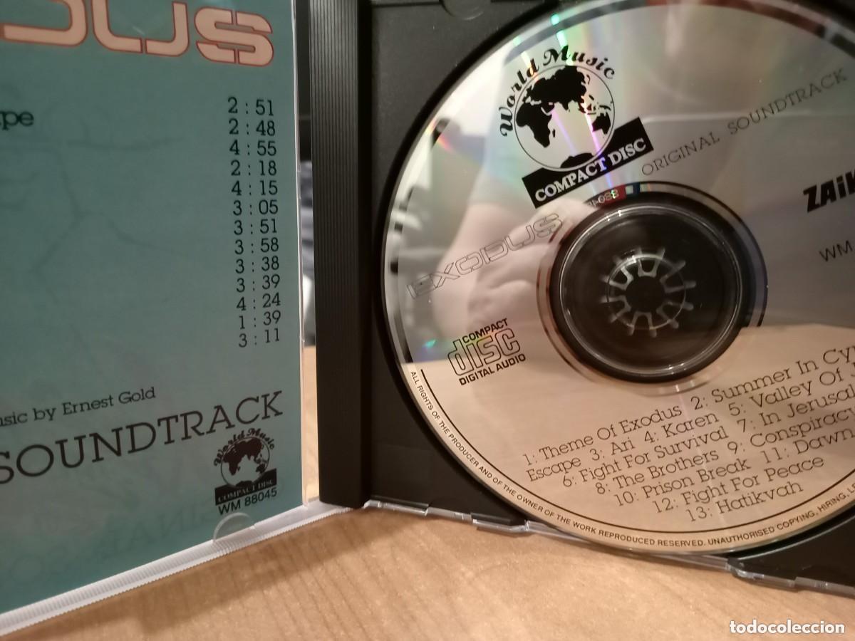 CDs de m&uacute;sica: CD SOUNDTRACK: EXODUS - Foto 2