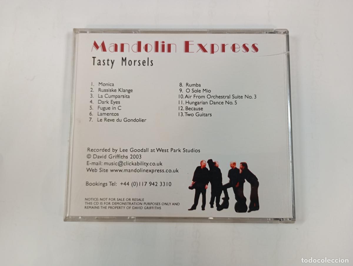 CDs de m&uacute;sica: MANDOLIN EXPRESS. TASTY MORSELS.. CD. TDKCD49 - Foto 3