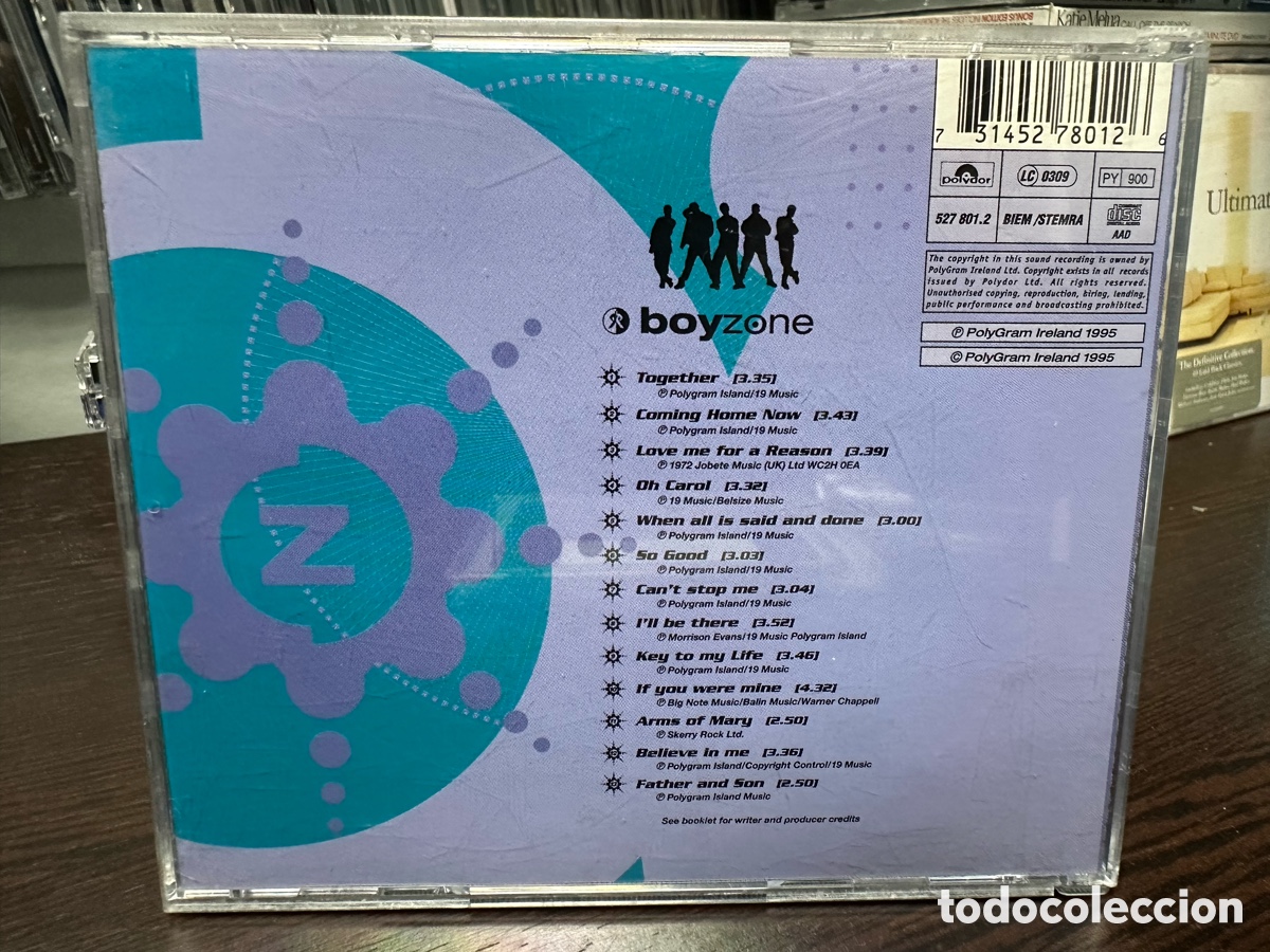 CDs de m&uacute;sica: Boyzone - Said And Done (CD) - Foto 2