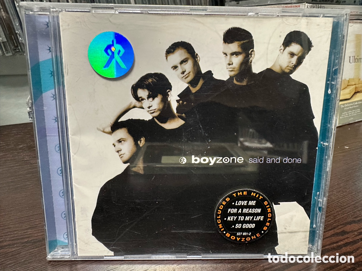 CDs de m&uacute;sica: Boyzone - Said And Done (CD) - Foto 1