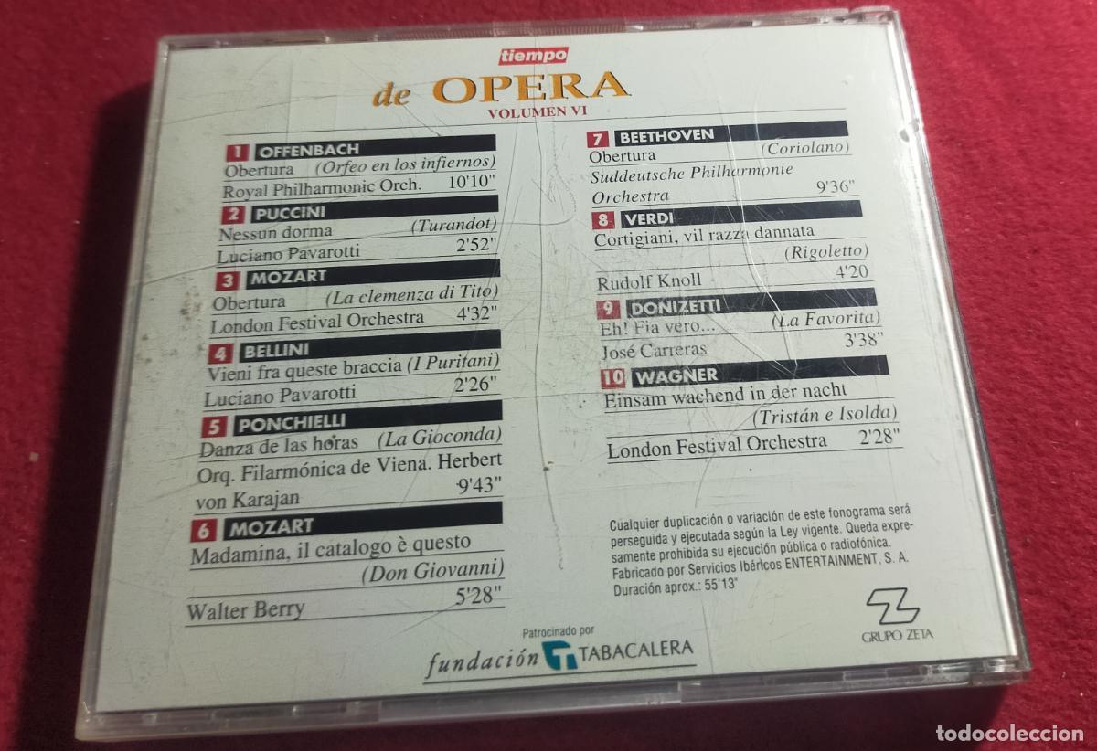 CDs de m&uacute;sica: OPERA - TIEMPO - 2 CD - Foto 2