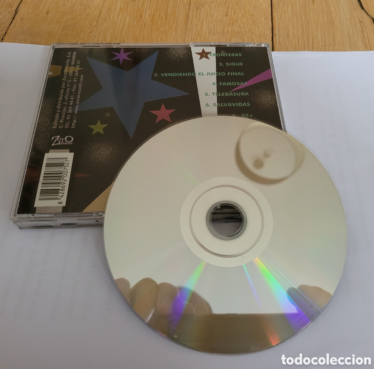CDs de m&uacute;sica: Baron Rojo 20 + cd zero records 2021 - Foto 3
