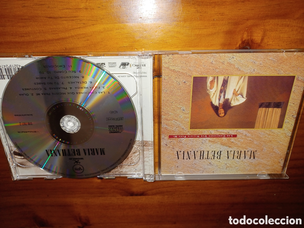 CDs de m&uacute;sica: Cd maria bethania romantica - Foto 3