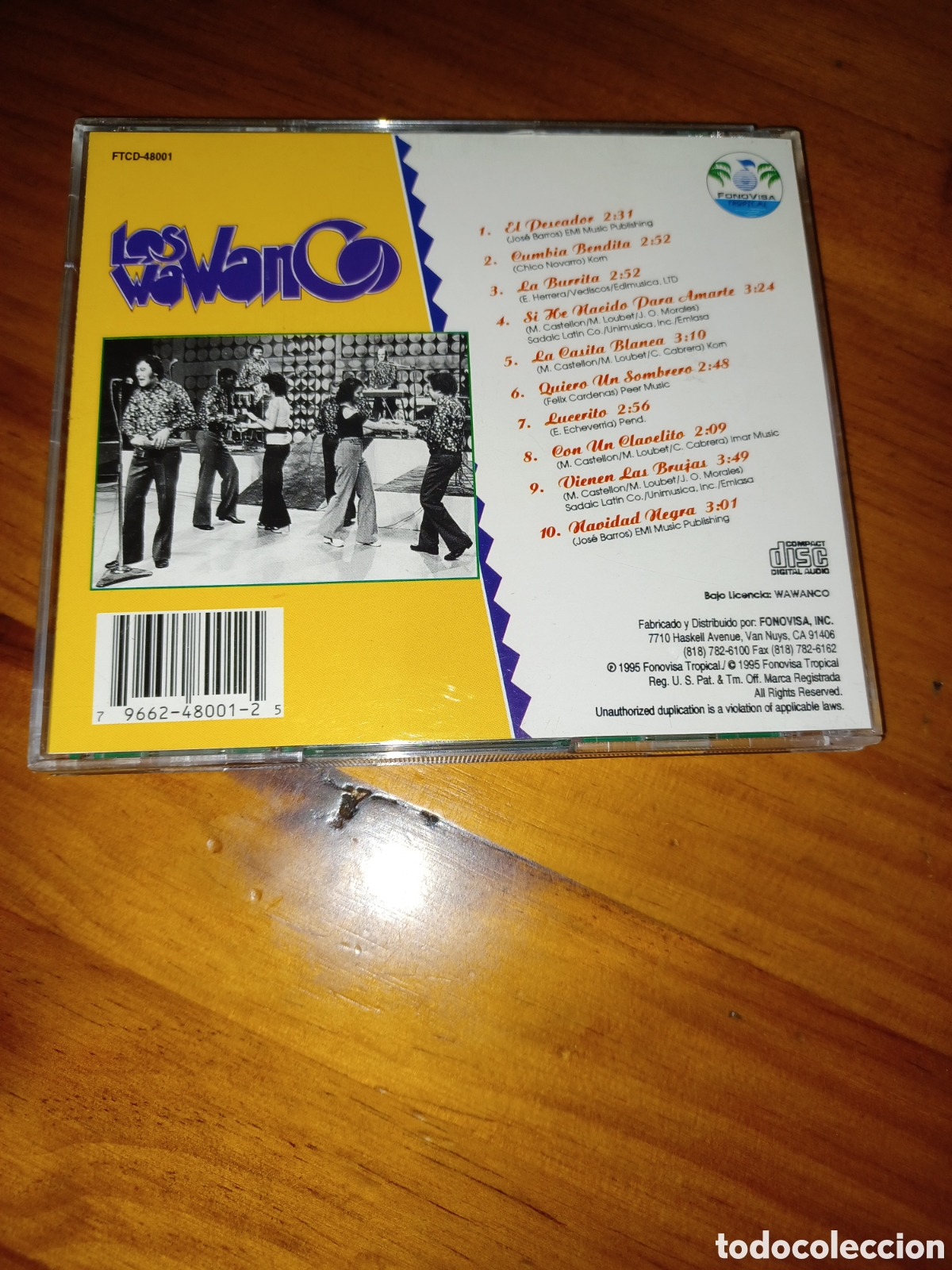 CDs de m&uacute;sica: Cd musica los wawanco - Foto 2