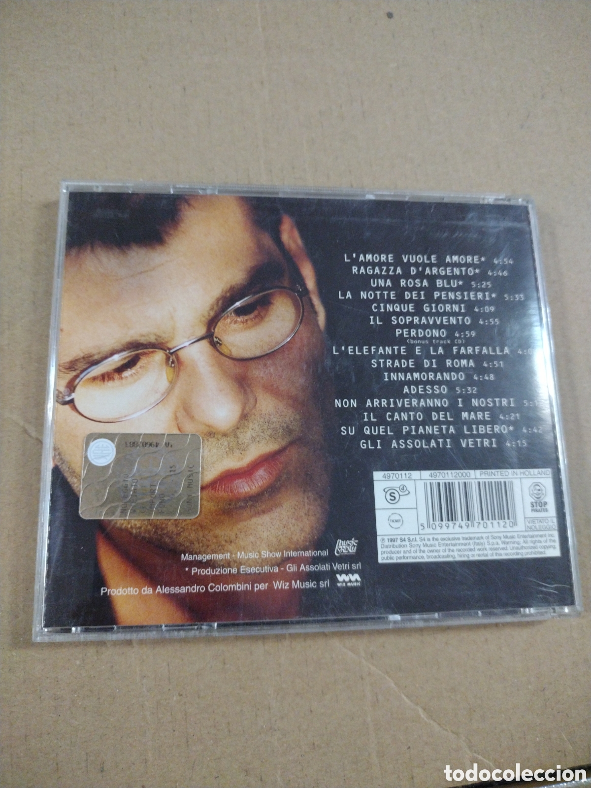 CDs de m&uacute;sica: MICHELE ZARRILLO. Lamore vuole amore. CD - Foto 2