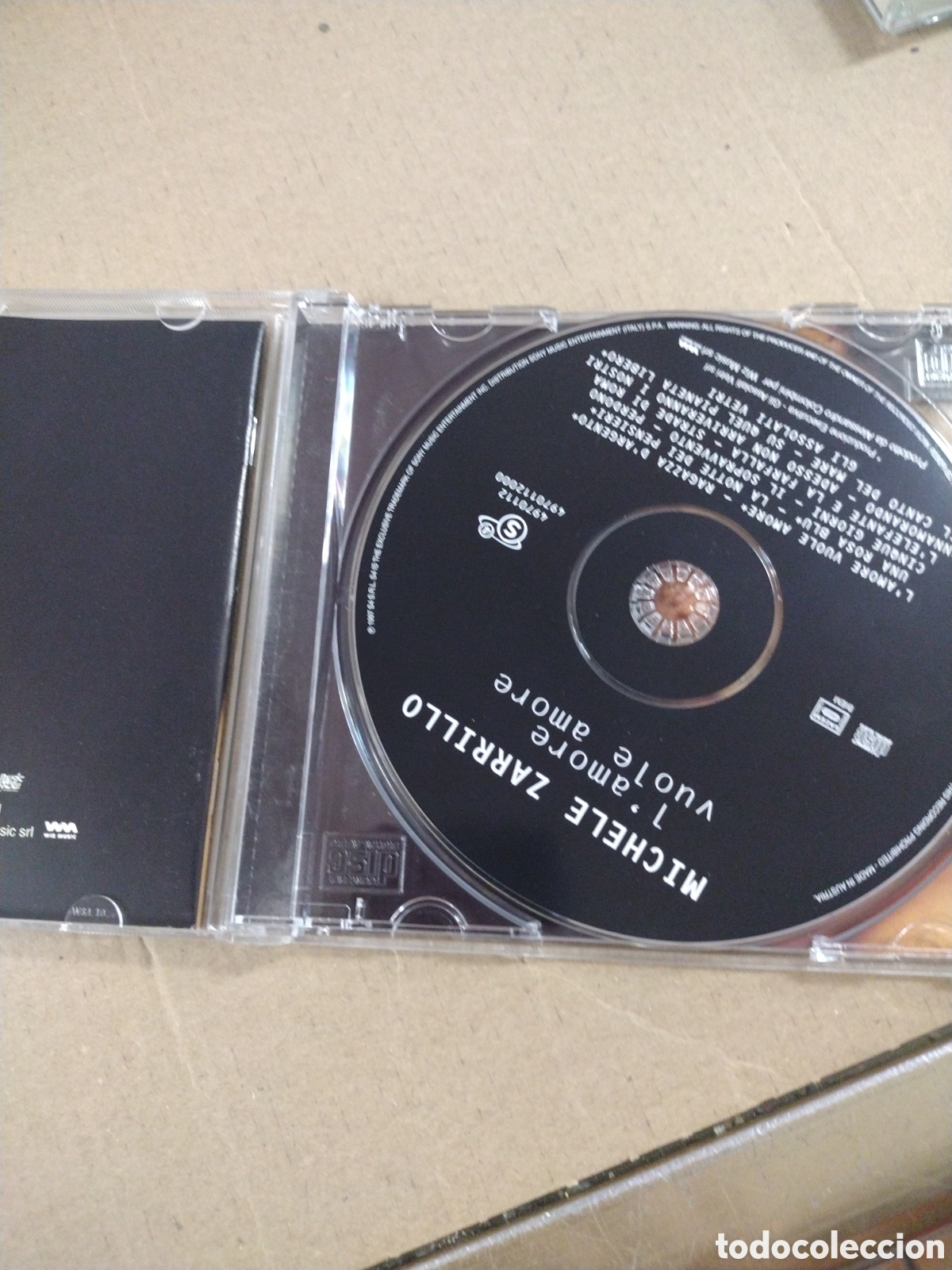 CDs de m&uacute;sica: MICHELE ZARRILLO. Lamore vuole amore. CD - Foto 3