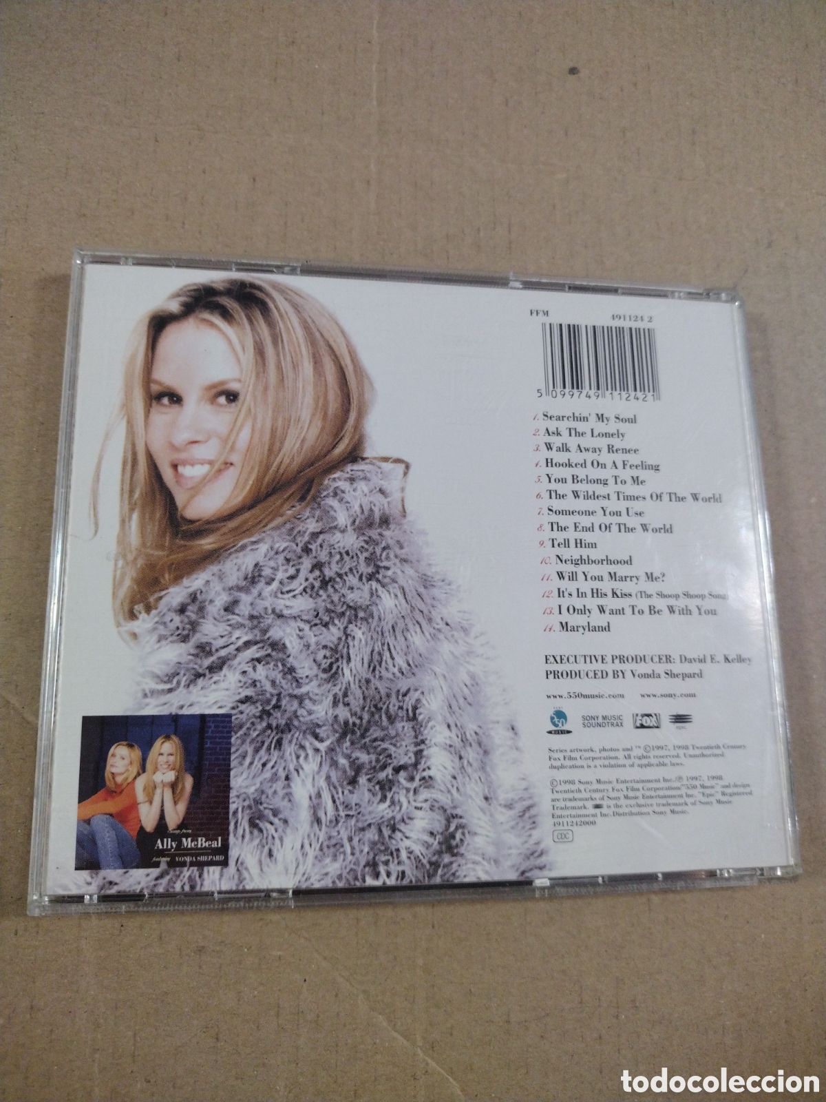 CDs de m&uacute;sica: ALLY MCBEAL. VONDA SHEPARD BSO. CD - Foto 2