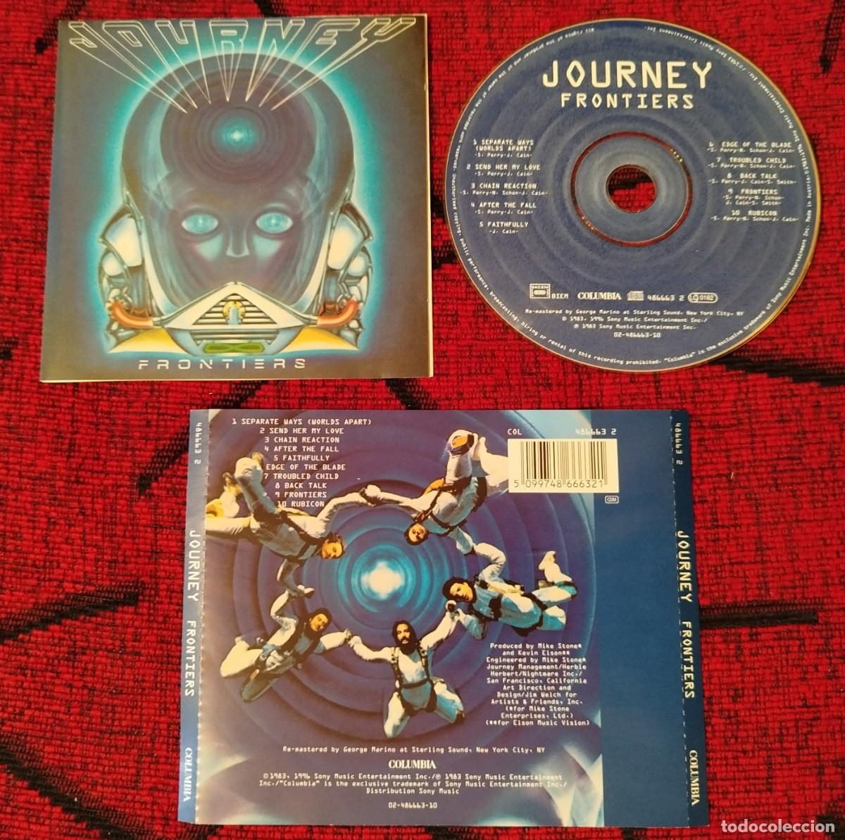 CDs de m&uacute;sica: JOURNEY ** Frontiers ** CD REEDICION 1996 - Foto 1
