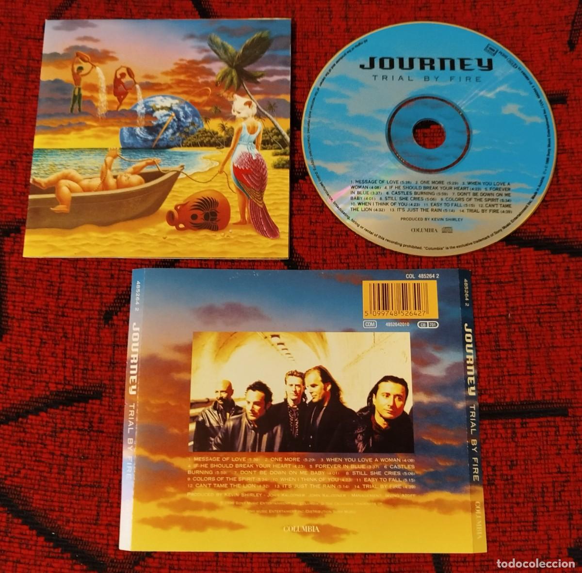 CDs de m&uacute;sica: JOURNEY ** Trial By Fire ** CD 1996 AUSTRIA - Foto 1