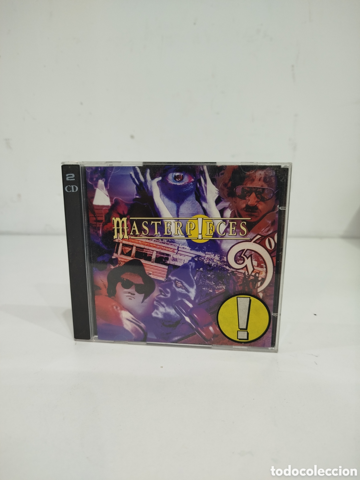 CDs de m&uacute;sica: CD MASTERPIECES DOBLE CD PHIL COLLINS YES ALICE COOPER - Foto 1