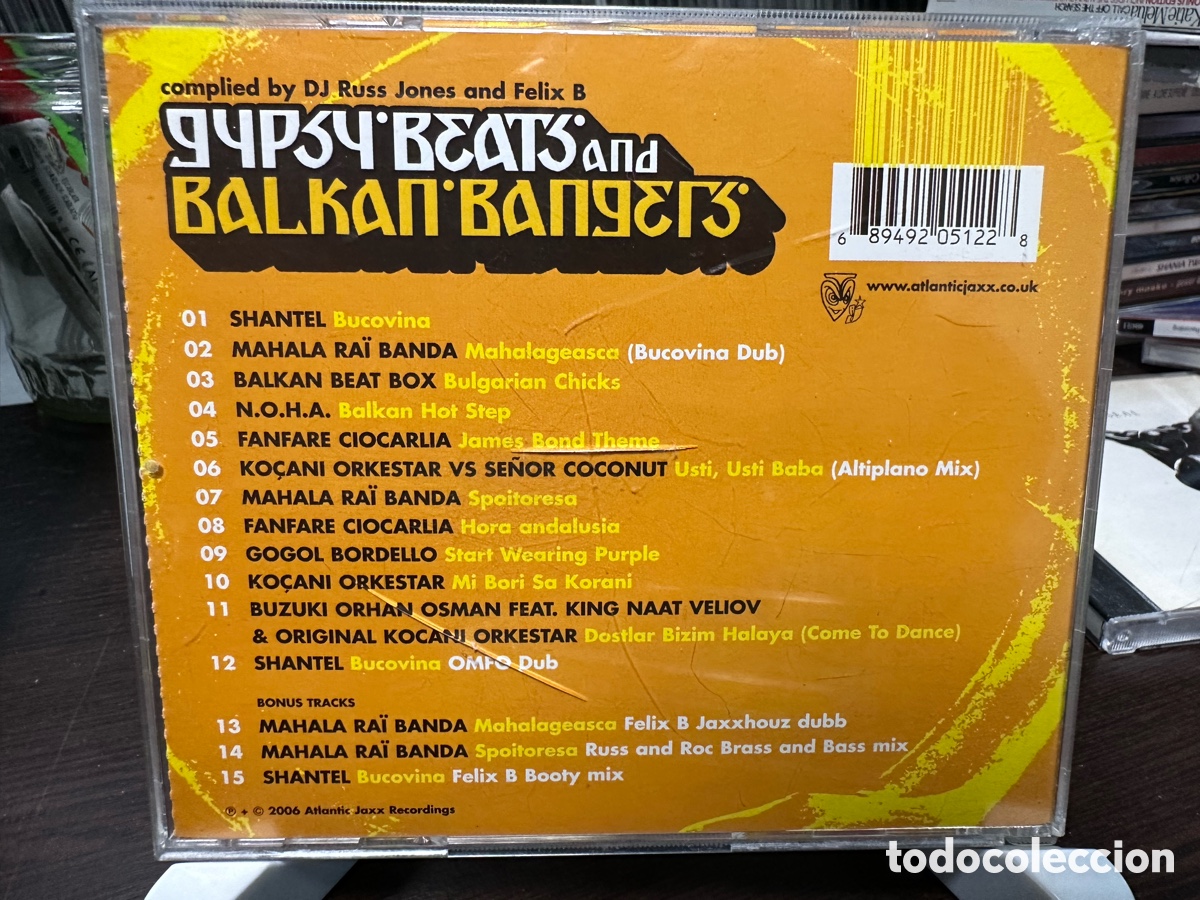 CDs de m&uacute;sica: Various - Gypsy Beats And Balkan Bangers (CD, Comp) - Foto 2