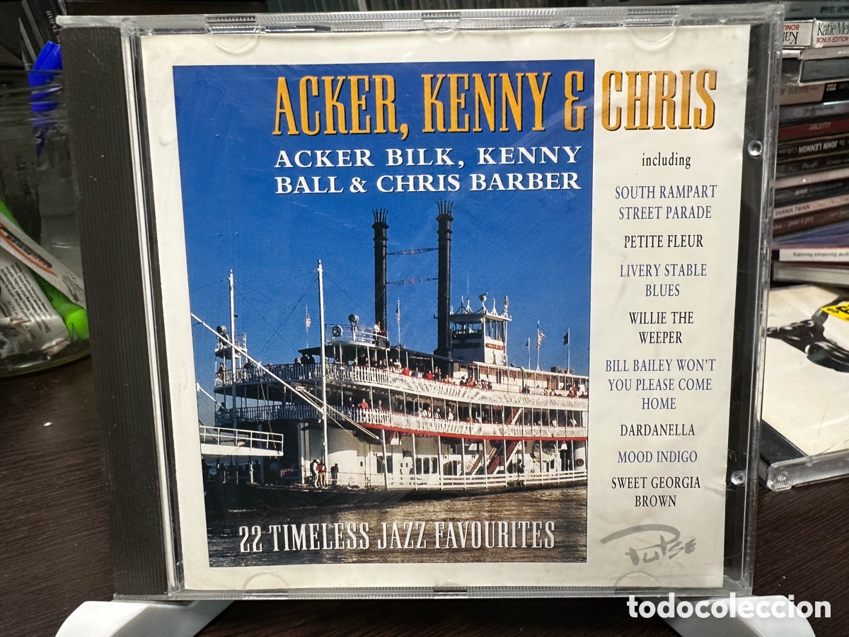CDs de m&uacute;sica: Kenny Ball, Chris Barber, Acker Bilk - Acker, Kenny & Chris (CD) - Foto 1