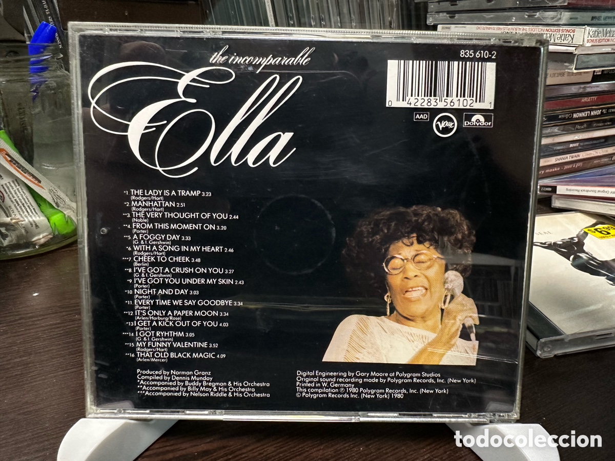 CDs de m&uacute;sica: Ella Fitzgerald - The Incomparable Ella (CD) - Foto 2
