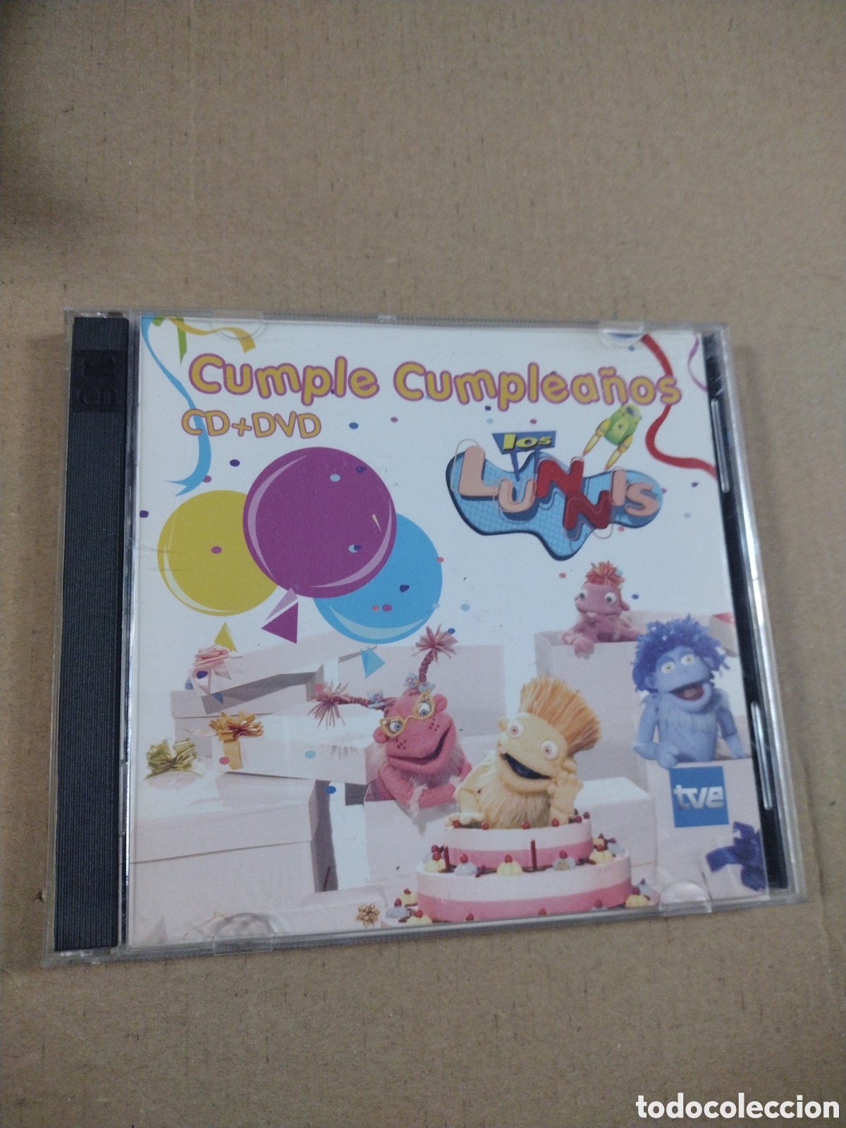 CDs de m&uacute;sica: LOS LUNNIS - CUMPLE CUMPLEA&Ntilde;OS - CD + DVD - Foto 1