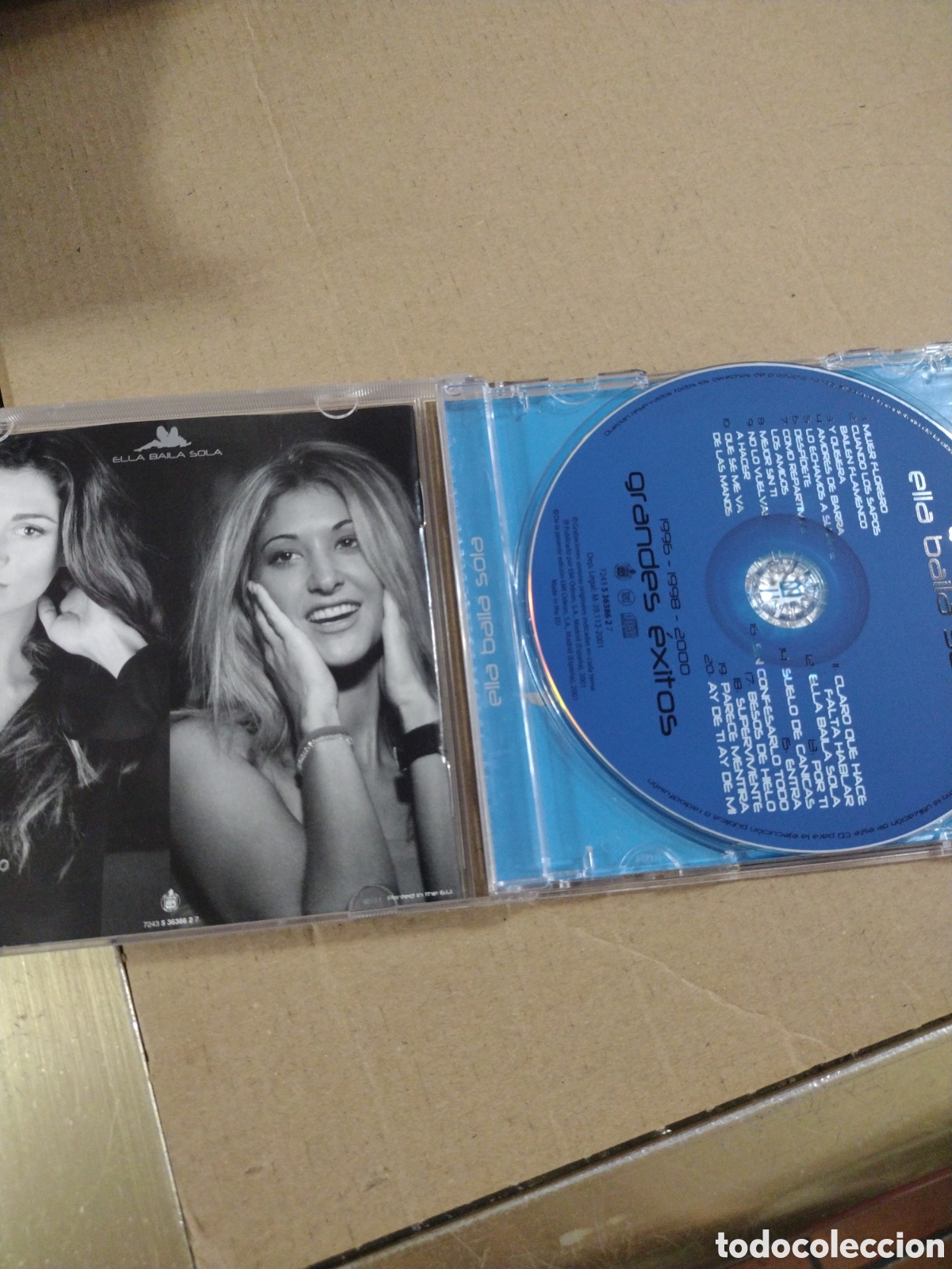 CDs de m&uacute;sica: ELLA BAILA SOLA. GRANDES EXITOS. CD - Foto 3
