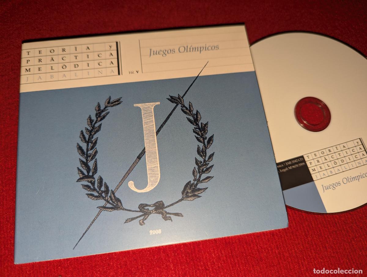 CDs de Musique: TEORIA PRACTICA MELODICA Jabalina Vol.V JUEGOS OLIMPIOCS CD 2008 23 CANCIONES INDIE NADADORA+FLOW++