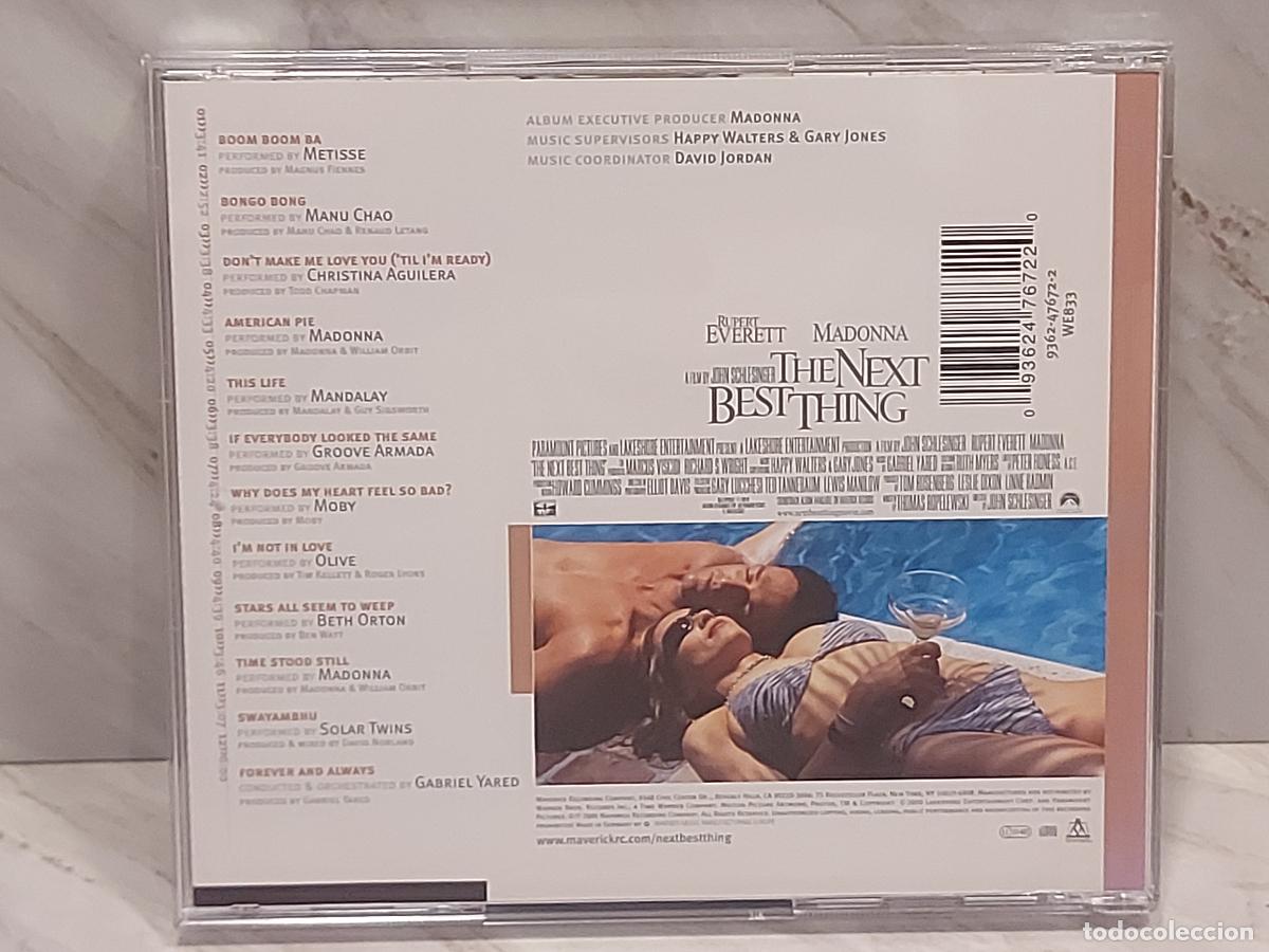 CDs de m&uacute;sica: B.S.O. !! THE NEXT BEST THING / CD / 12 TEMAS / DE LUJO - Foto 3