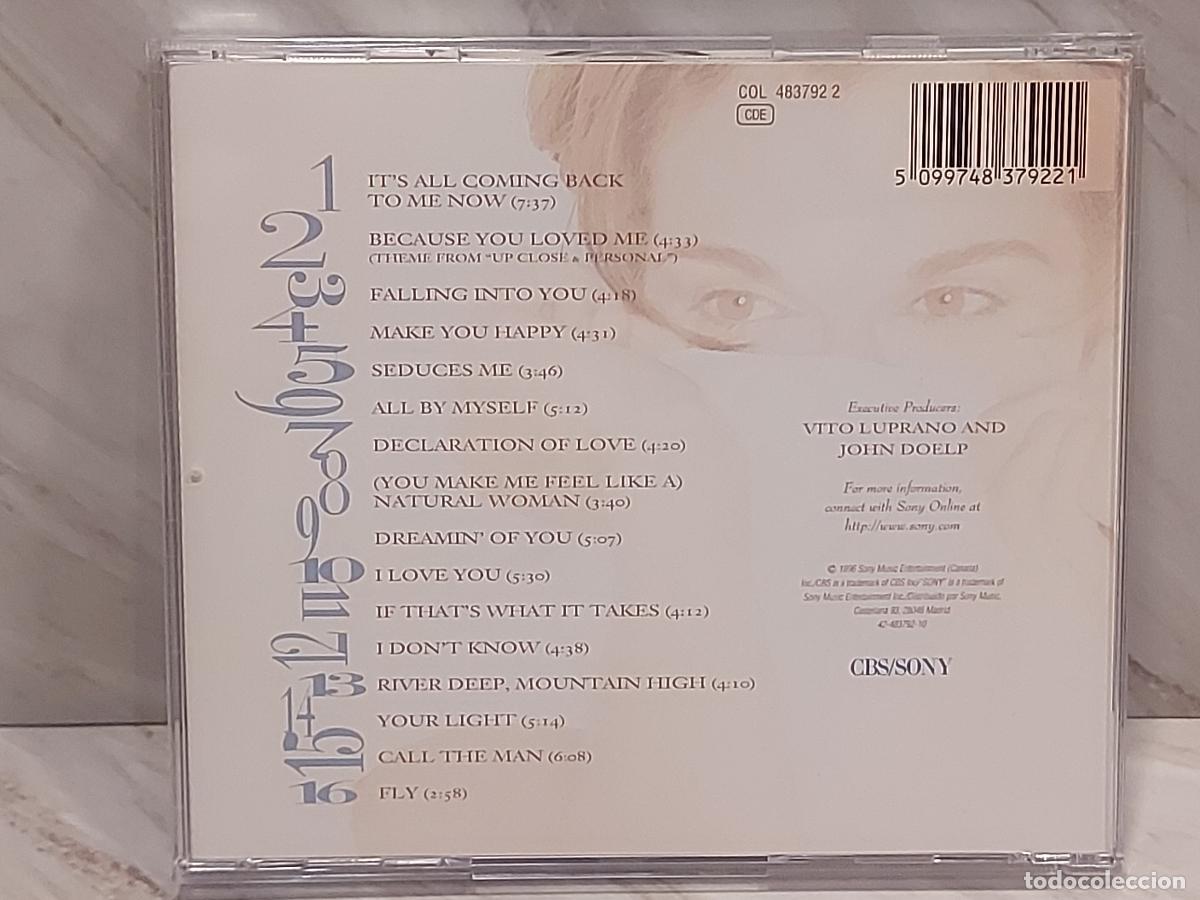 CDs de m&uacute;sica: CELINE DION / FALLING INTO YOU / CD CON 16 TEMAS / DE LUJO - Foto 3