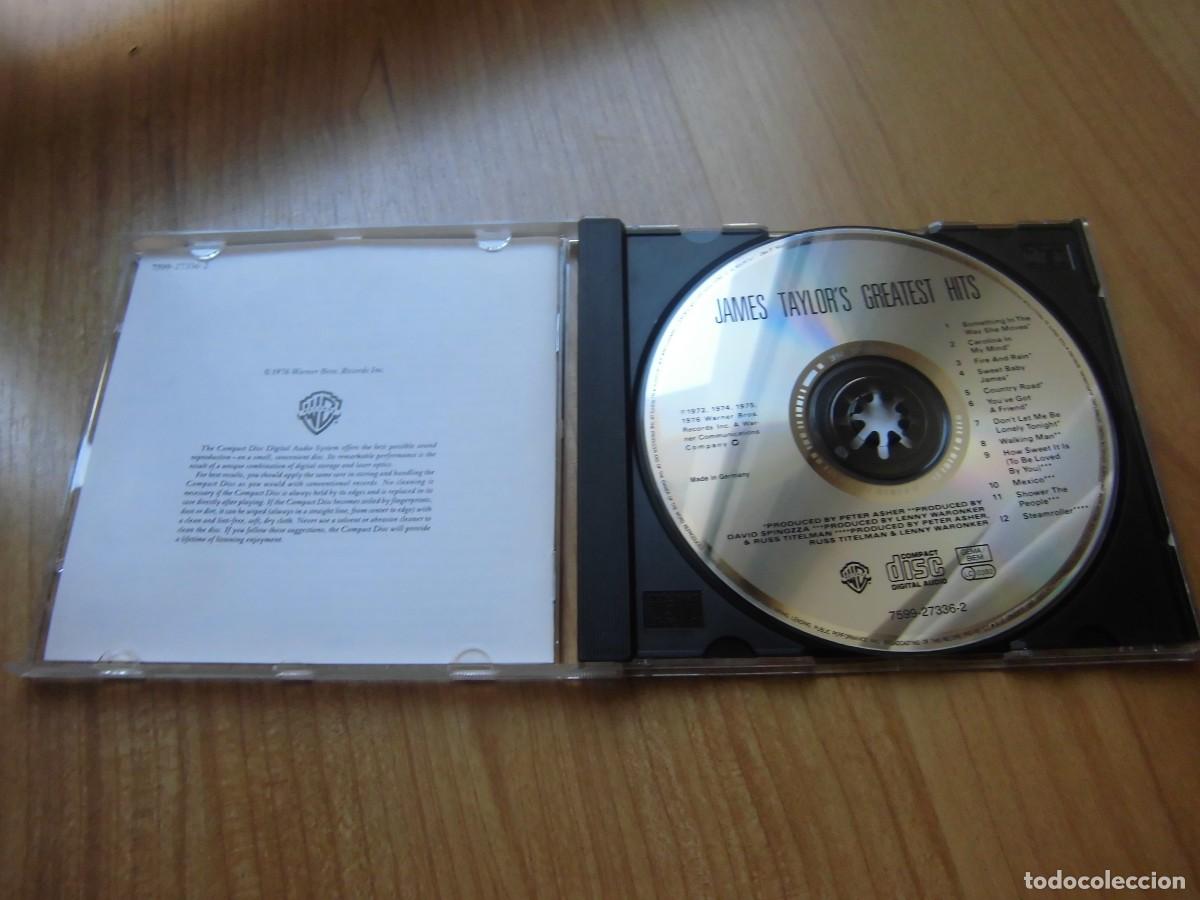 CDs de m&uacute;sica: CD JAMES TAYLOR GREATEST HITS - Foto 3