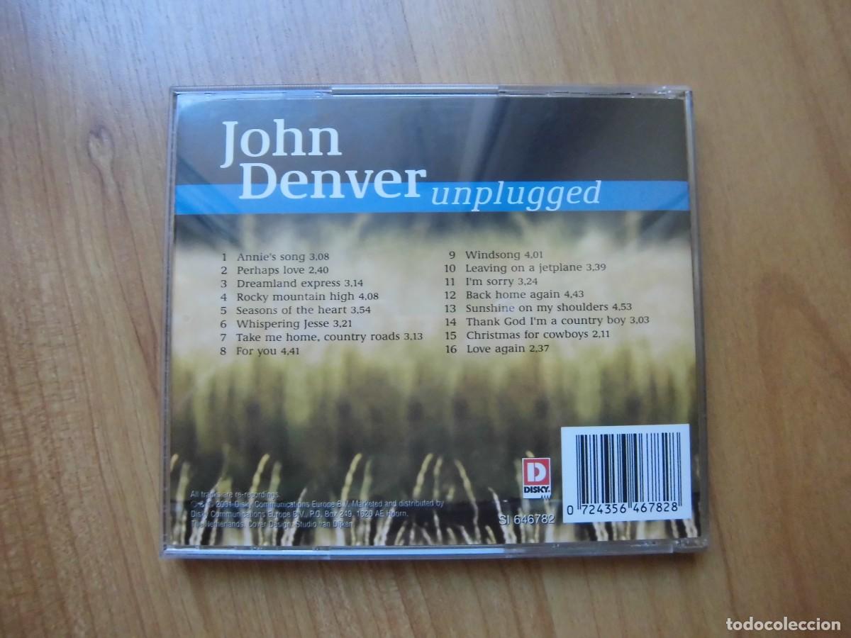 CDs de m&uacute;sica: CD JOHN DENVER UNPLUGGED - Foto 2