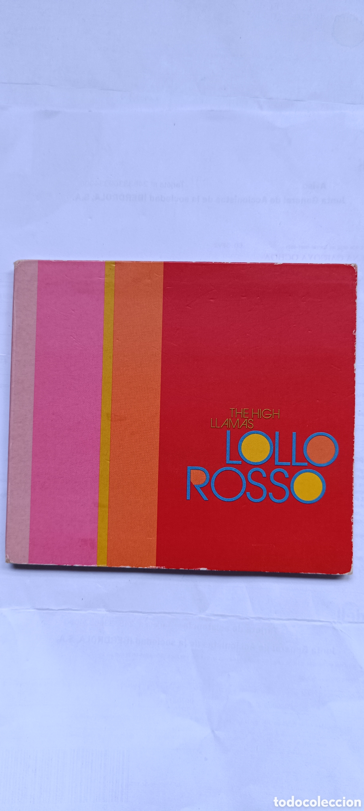 CDs de m&uacute;sica: CD High Llamas &rdquo; Lollo Rosso&rdquo; (Pop) - Foto 1