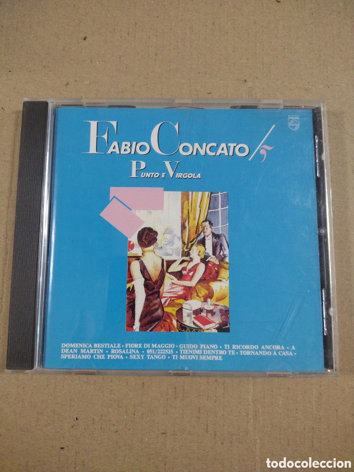 CDs de m&uacute;sica: Fabio Concato. Punto e Virgola. CD - Foto 1