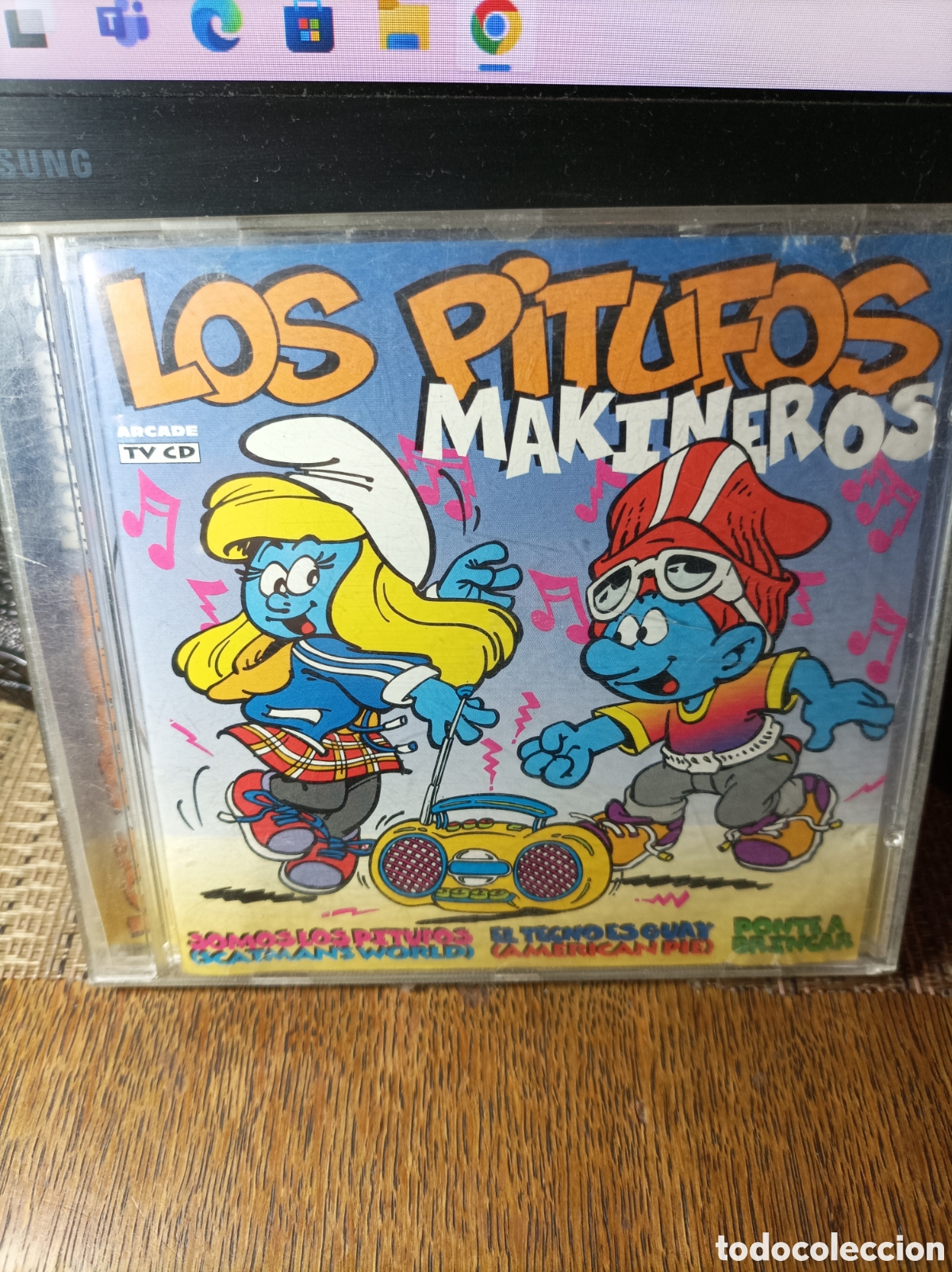 CDs de m&uacute;sica: Los pitufos makineros. Cd. - Foto 1