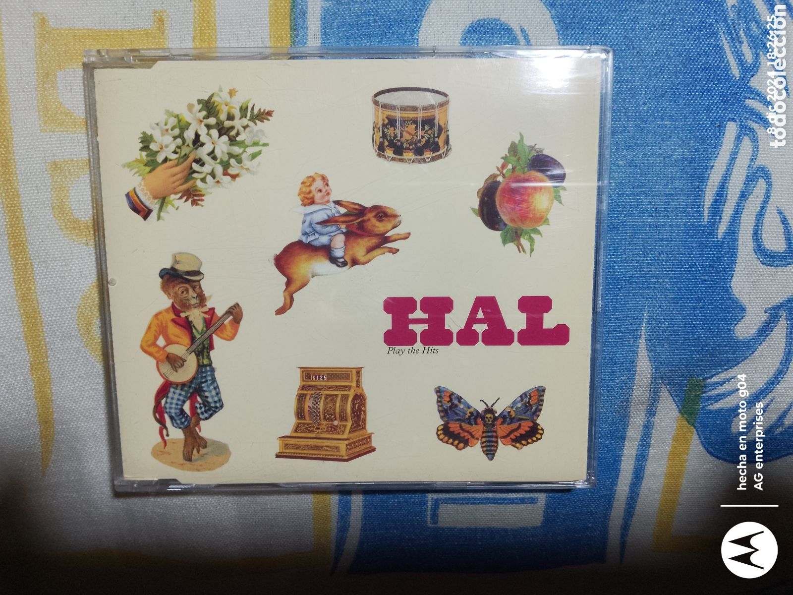 CDs de m&uacute;sica: Hal . Play the hits ..cd single - Foto 1