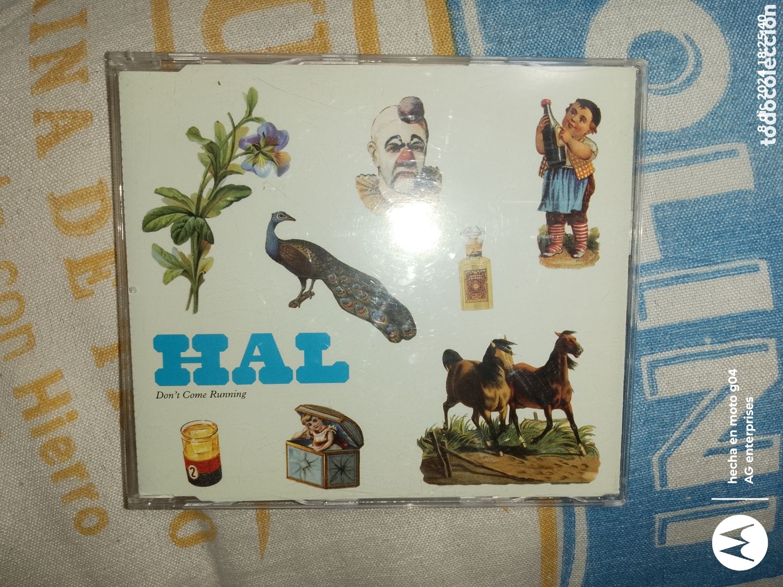 CDs de m&uacute;sica: Hal . Don&acute;t come running ..cd single - Foto 3