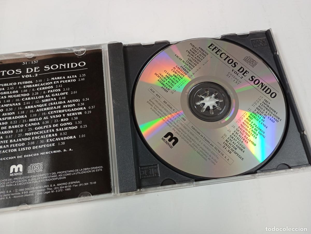 CDs de m&uacute;sica: EFECTOS DE SONIDO. CONTIENE 31 EFECTOS DE SONIDO. CD. TDKCD154 - Foto 3