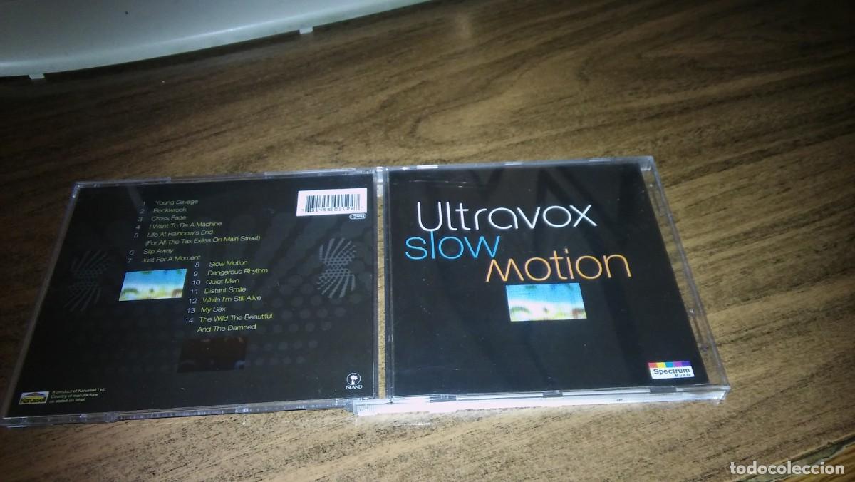 CDs de m&uacute;sica: ULTRAVOX - SLOW MOTION (1993) - Foto 1