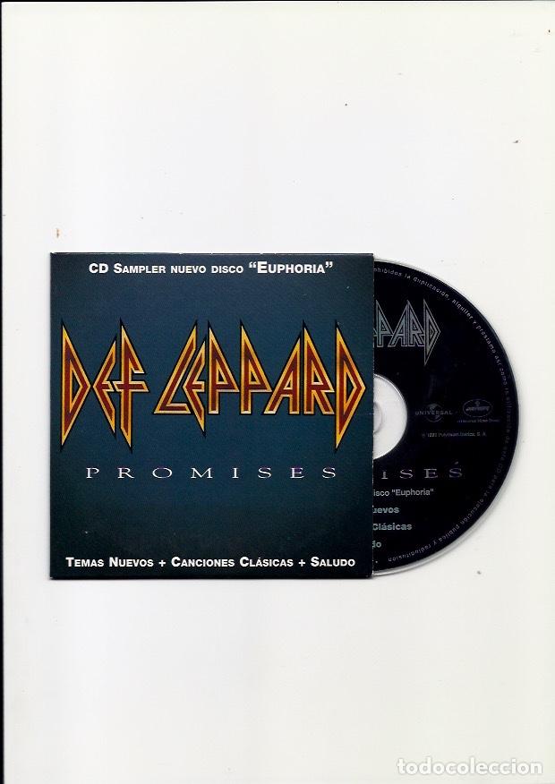 CDs de m&uacute;sica: DEF LEPPARD. Promises. (cd promo sampler 1999) - Foto 1