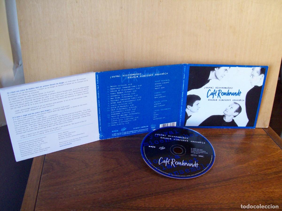 CD di Musica: CAFE REMBRANDT - CD DIGIPACK PARTE SUPERIOR DERECHA RESTO DE PEGATINA EL CD BIEN