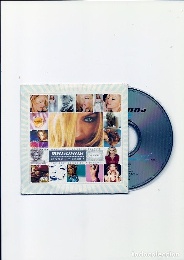 CDs de m&uacute;sica: MADONNA. GHV2. Radio sampler (cd single 2001) - Foto 1