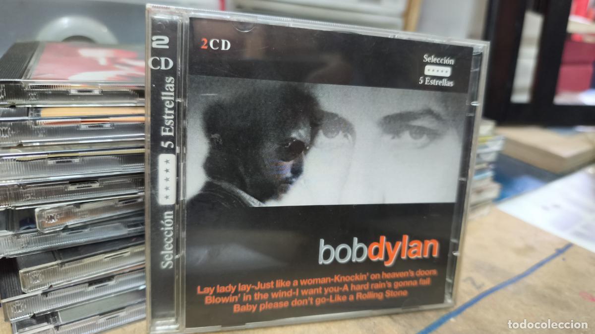 CDs de m&uacute;sica: CD - BOB DYLAN - SELECCI&Oacute;N 5 ESTRELLAS - 2 CD (EST22) - Foto 1
