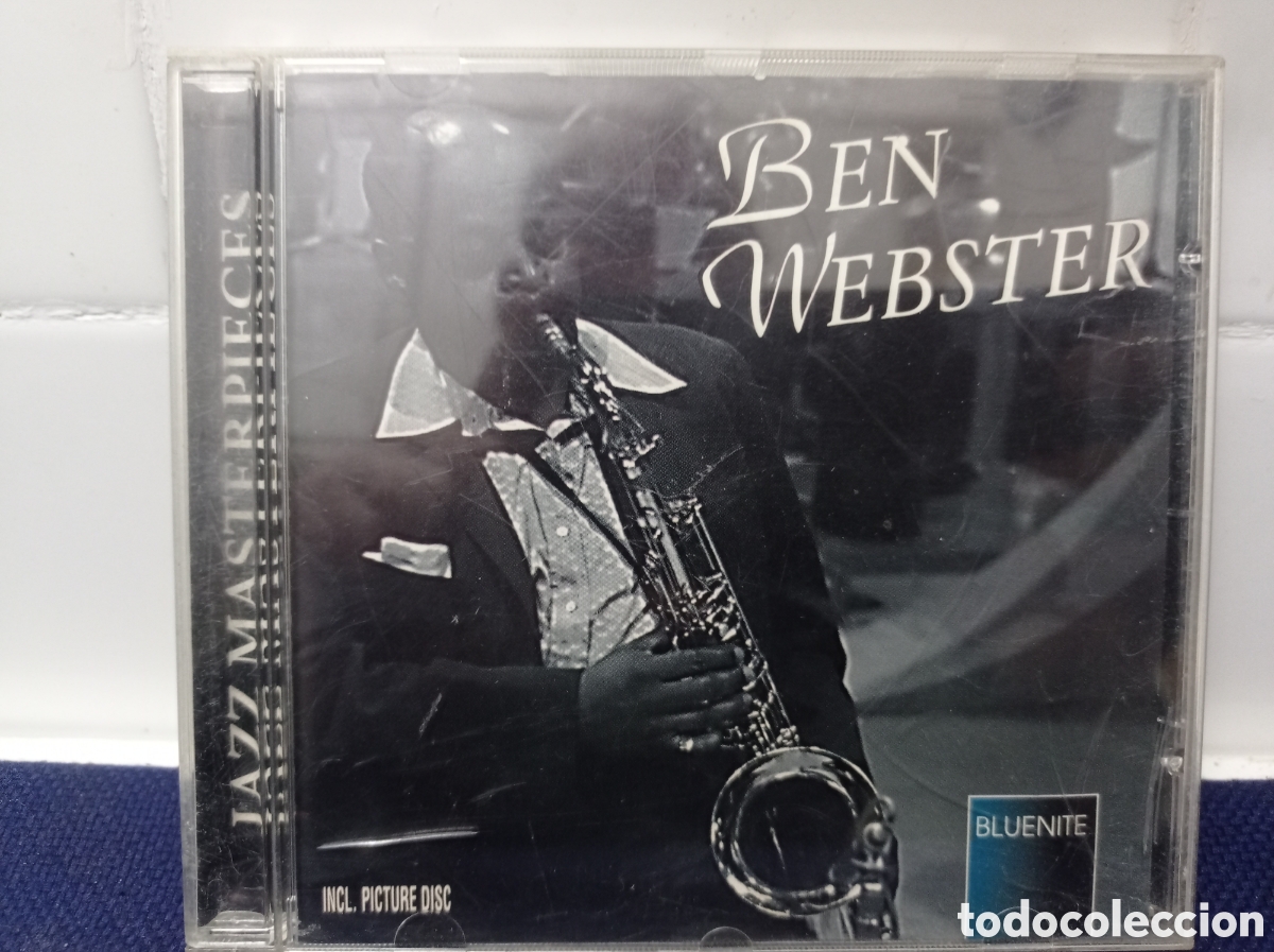 CDs de m&uacute;sica: BEN WEBSTER, JAZZ MASTERPIECES. CD BUEN ESTADO - Foto 1