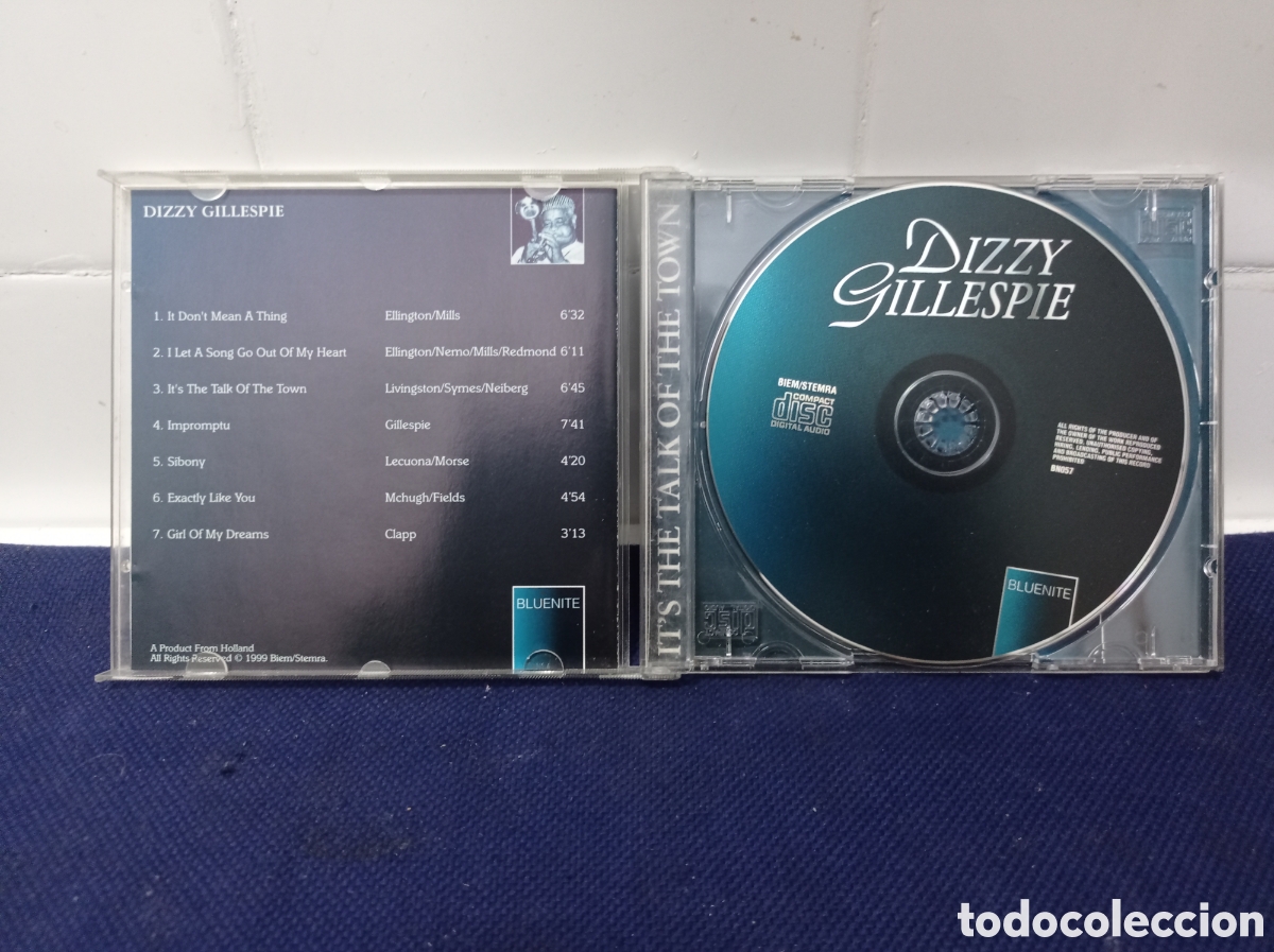 CDs de m&uacute;sica: DIZZY GILLESPIE, CD BUEN ESTADO - Foto 2