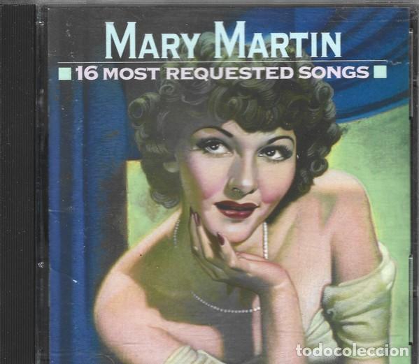CDs de m&uacute;sica: Mary Martin &ndash; 16 Most Requested Songs - Foto 1