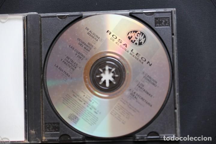 CDs de m&uacute;sica: CD ROSA LEON. DE ALGUNA MANERA - Foto 2