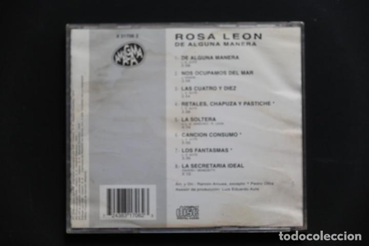 CDs de m&uacute;sica: CD ROSA LEON. DE ALGUNA MANERA - Foto 3