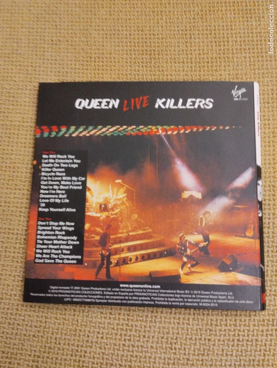CDs de m&uacute;sica: The Queen Collection. Queen Live Killers - Foto 2