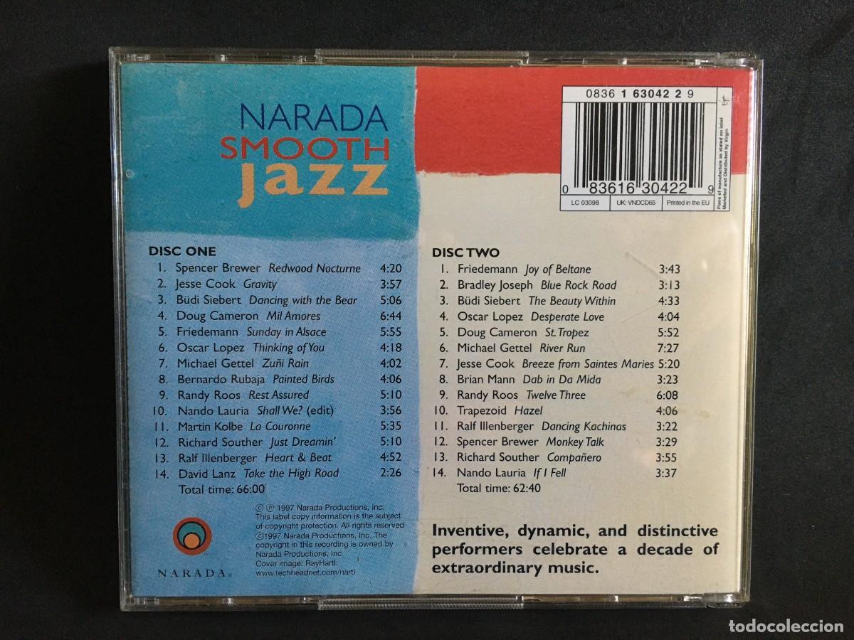 CDs de m&uacute;sica: Varios &lrm;&ndash; Narada Smooth Jazz - 2 CD - Narada - Foto 2