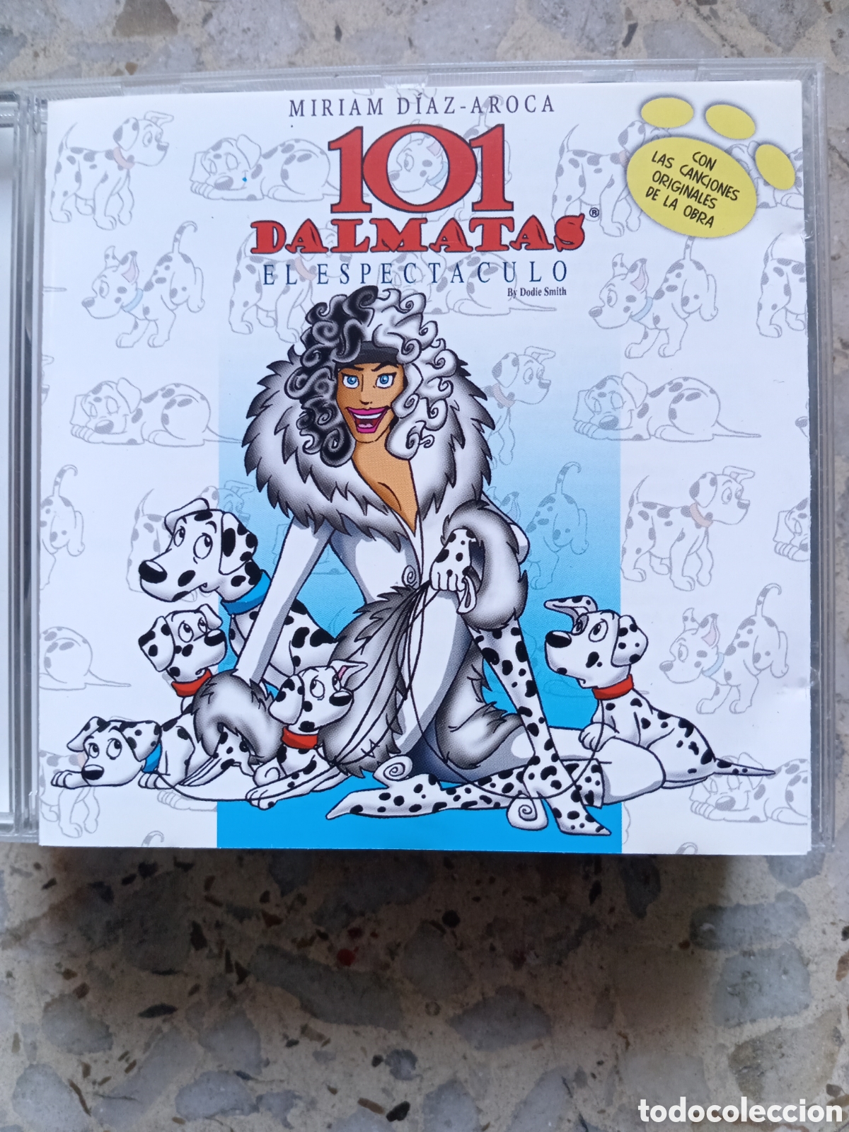 CDs de m&uacute;sica: CD 101 DALMATAS EL ESPECTACULO MIRIAM DIAZ AROCA - Foto 1