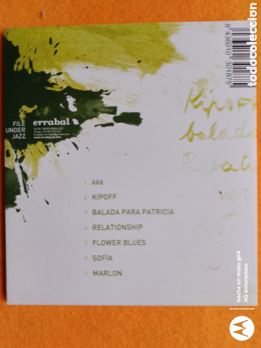 CDs de m&uacute;sica: ZAFARI PROJECT - ZAFARI PROJECT - ERRABAL - Foto 2