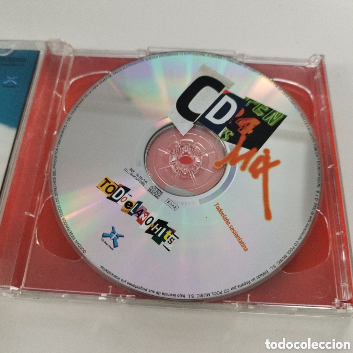CDs de m&uacute;sica: CD / TODO EL A&Ntilde;O HITS - Foto 2