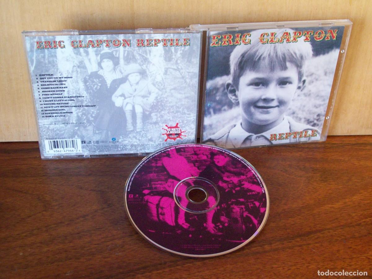 CDs de m&uacute;sica: ERIC CLAPTON - REPTILE - CD HECHO EN CHILE - Foto 1