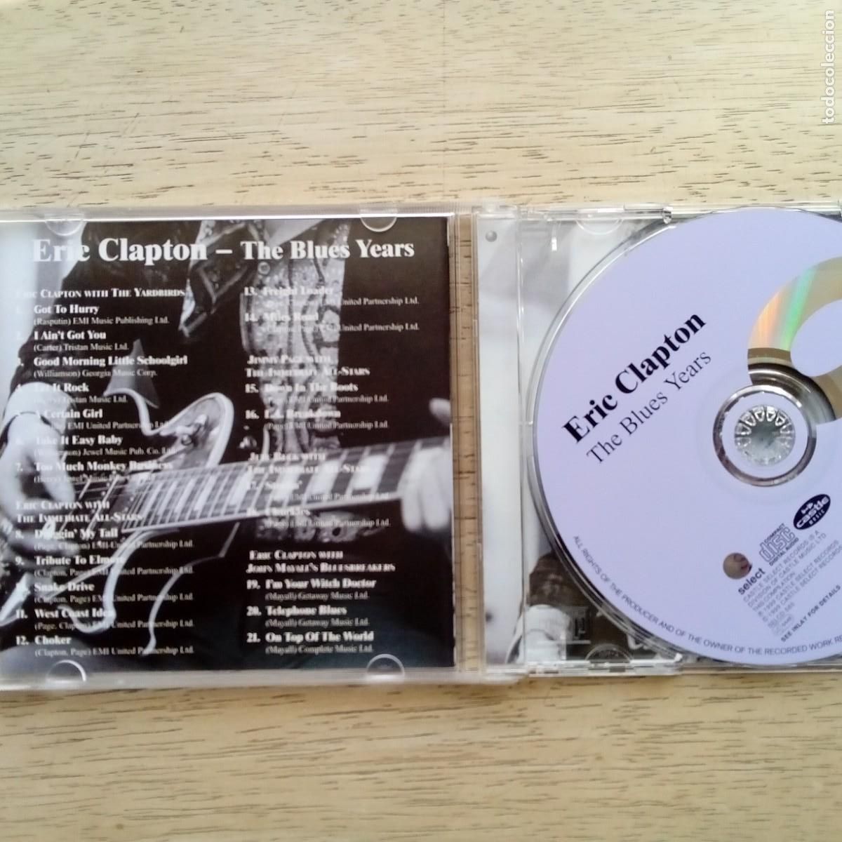 CDs de m&uacute;sica: Eric Clapton. The Blues Years. CD - Foto 3