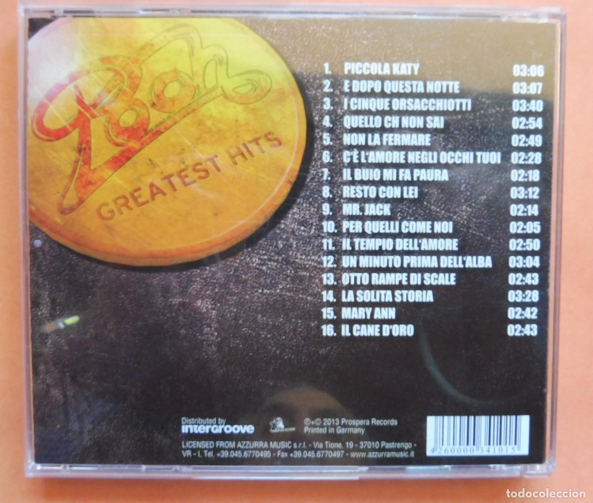 CDs de m&uacute;sica: CD - POOH - GREATEST HITS - GEMA 2013 - Foto 2